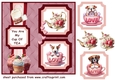 2 Panel Puppy you are my cup of tea card front 3