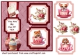 2 Panel Puppy you are my cup of tea card front 4