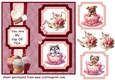 2 Panel Puppy you are my cup of tea card front 10