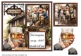 2 Panel Birthday CHEERS card front 4