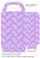 Pastel lace gift bag 15