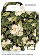 White floral gift bag 26