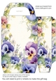 Floral edge gift bag 10
