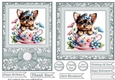 6x6 and 5x7 teacup Yorkie card fronts 2