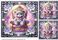 3 Queen for the day card fronts/toppers 4