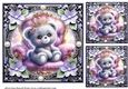 3 Queen for the day card fronts/toppers 9