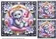 3 Queen for the day card fronts/toppers 10