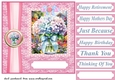 Vase of flowers card front 7