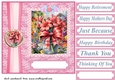 Vase of flowers card front 8