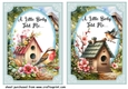 2 A little birdy told me ..... card fronts 8