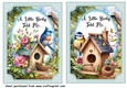 2 A little birdy told me ..... card fronts 9