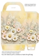 Pastel daisy gift bag 8