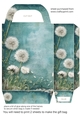All about the dandelions gift bag 5