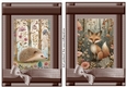 2 Woodland animal card fronts 4