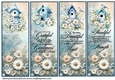 4 Daisy and bird bookmarks 2