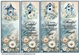 4 Daisy and bird bookmarks 3
