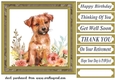 Its a dogs life card front 4