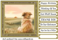 Its a dogs life card front 6