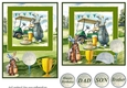6x6 and 5x7 aprox Birthday golf card fronts 8