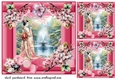 3 Japanese scene card fronts/toppers 8