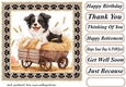 Its a dogs life on the farm card front 3