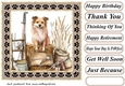 Its a dogs life on the farm card front 6