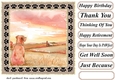 Its a dogs life on the farm card front 8