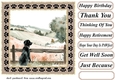 Its a dogs life on the farm card front 12