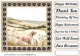 Its a dogs life on the farm card front 13