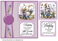 2 Panel lavender gnome card front 2