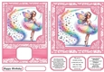 6x6 and 5x7 Ballerina card fronts 3