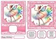 6x6 and 5x7 Ballerina card fronts 4