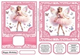6x6 and 5x7 Ballerina card fronts 6
