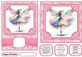 6x6 and 5x7 Ballerina card fronts 8