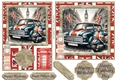 6x6 and 7x5 aprox Mini and scooter card fronts 5