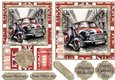 6x6 and 7x5 aprox Mini and scooter card fronts 9