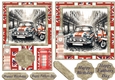 6x6 and 7x5 aprox Mini and scooter card fronts 14