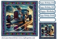 Birthday hot rod card front 15
