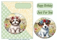 Floral pup card front (new) 9