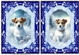 2 Blue winter Jack Russel card fronts 3