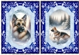 2 Blue winter GSD card fronts 4