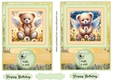 2 Fairy bear make a wish card fronts E