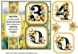 2 Panel age 30/40 daffodil card front