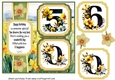 2 Panel age 50/60 daffodil card front