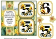 2 Panel age 55/65 daffodil card front