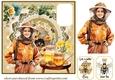 Love bees card front 4