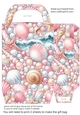 Pink pearl and shell gift bag 2