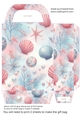 Pink pearl and shell gift bag 5