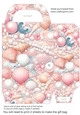 Pink pearl and shell gift bag 8