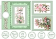 Pink roses stand card front 2